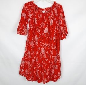 H&M Sundress Womens 4 Summer Vacation Casual Basic Flowers Indie Floral Tropical